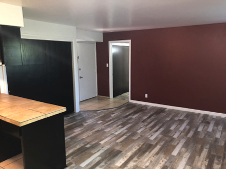 Large Great Room with Laminate Floors